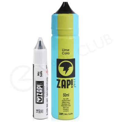 Lime Cola Shortfill E-liquid by Zap Juice 50ml