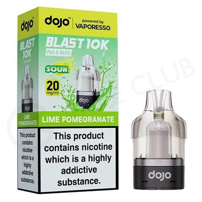 Lime Pomegranate Dojo Blast 10K Refill Pack