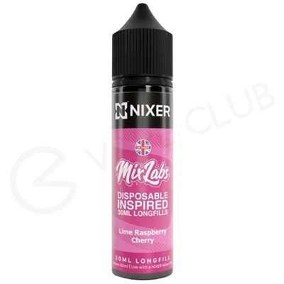 Lime Raspberry & Cherry Longfill Concentrate by Nixer x Mix Labs