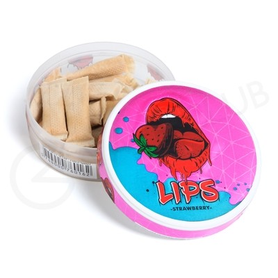 Lips Strawberry Nicotine Pouches