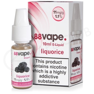 Liquorice E-Liquid by 88Vape