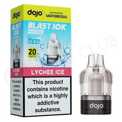 Lychee Ice Dojo Blast 10K Refill Pack