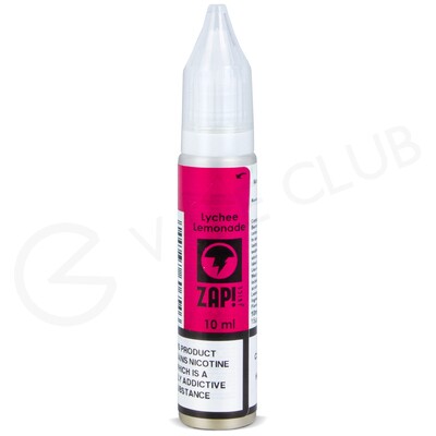 Lychee Lemonade Nic Salt E-Liquid by Zap! Juice