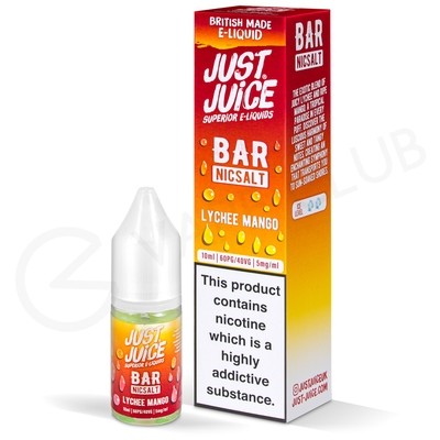 Lychee Mango Nic Salt E-Liquid by Just Juice Bar