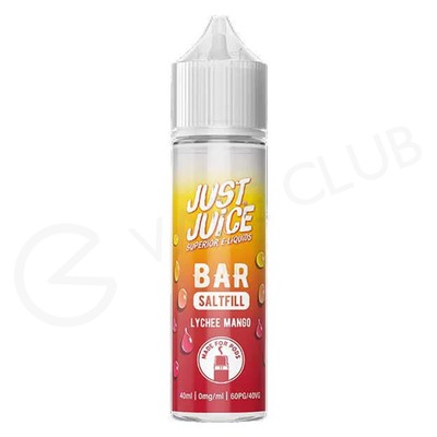 Lychee Mango Saltfill E-Liquid by Just Juice Bar 40ml