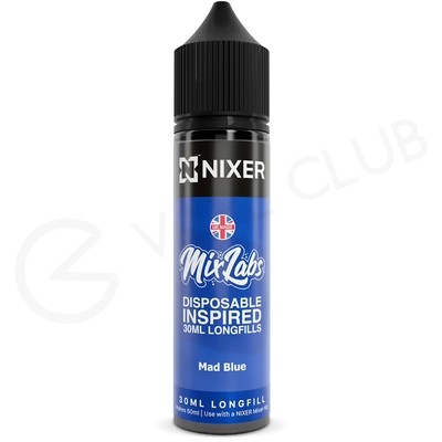 Mad Blue Longfill Concentrate by Nixer x Mix Labs