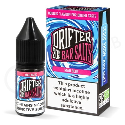 Mad Blue Nic Salt E-Liquid by Drifter Bar Series