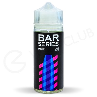 Mad Blue Shortfill E-Liquid by Bar Series 100ml