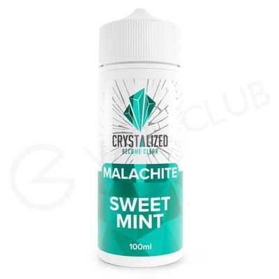 Malachite Sweet Mint Shortfill E-Liquid by Crystalized 100ml