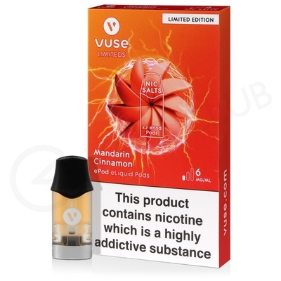 Mandarin Cinnamon Nic Salt ePod Prefilled Pod by Vuse