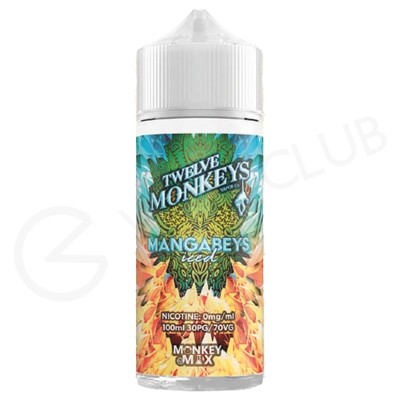 Mangabeys Iced Shortfill E-Liquid by Twelve Monkeys 100ml