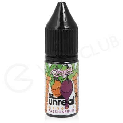 Mango & Passionfruit Nic Salt E-Liquid by Unreal 3