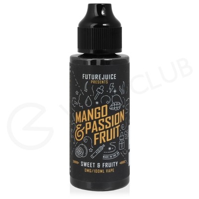 Mango & Passionfruit Shortfill E-Liquid by Future Juice 100ml