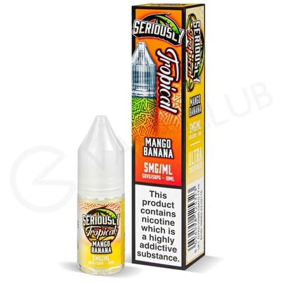 Mango Banana Nic Salt E-Liquid by Seriously Tropical