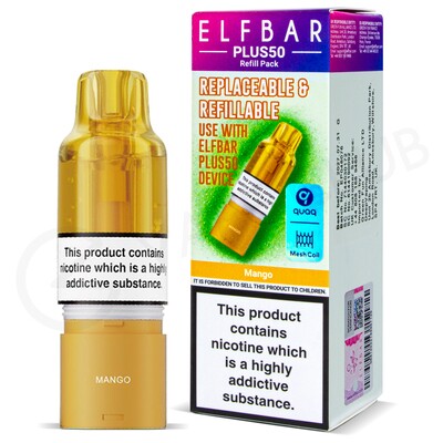 Mango Elf Bar Plus 50 Refill Pod