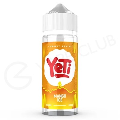 Mango Ice Shortfill E-Liquid by Yeti Summit Series 100ml