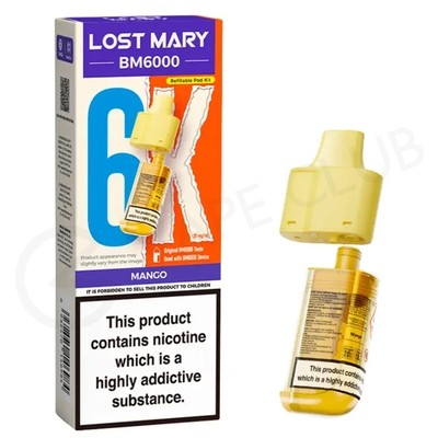 Mango Lost Mary BM6000 Refill Pack