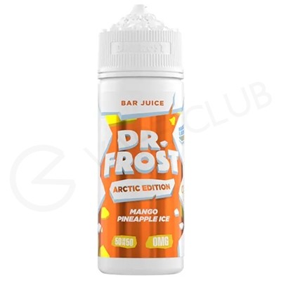 Mango Pineapple Ice Shortfill E-Liquid by Dr Frost Arctic Edition 100ml