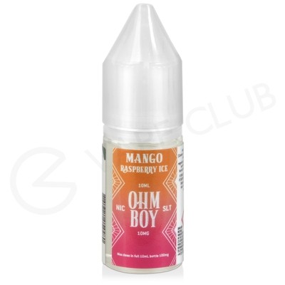 Mango Raspberry Ice Nic Salt E-Liquid by Ohm Boy SLT
