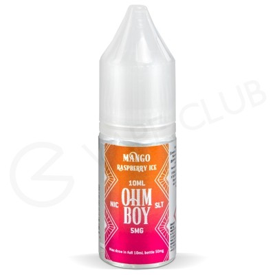 Mango Raspberry Ice Nic Salt E-Liquid by Ohm Boy SLT