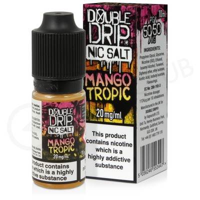 Mango Tropic Nic Salt E-Liquid by Double Drip
