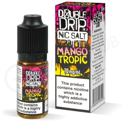 Mango Tropic Nic Salt E-Liquid by Double Drip