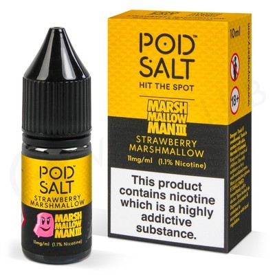 Marshmallow Man 3 Nic Salt E-Liquid by Pod Salt Fusions