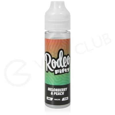 Melonberry & Peach Shortfill E-Liquid by Rodeo Fifty 50ml