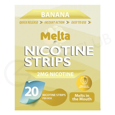 Melta Banana Nicotine Strips