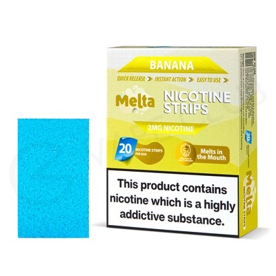 Melta Banana Nicotine Strips