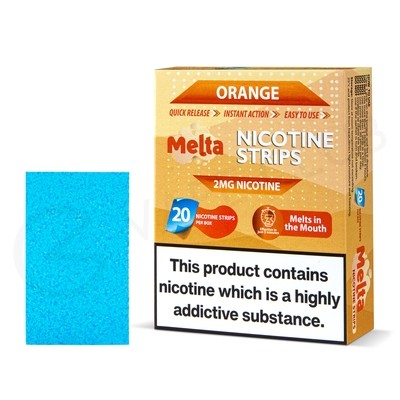 Melta Orange Nicotine Strips