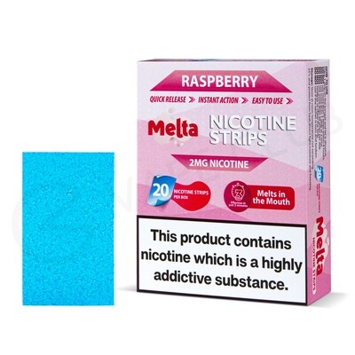 Melta Raspberry Nicotine Strips