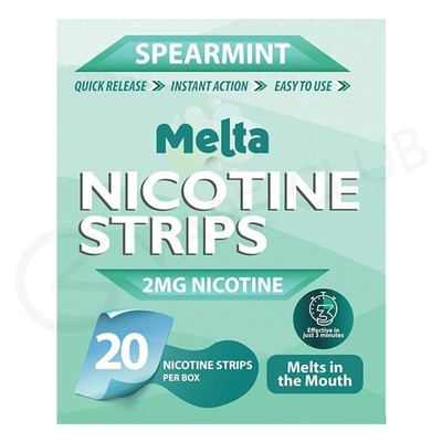 Melta Spearmint Nicotine Strips