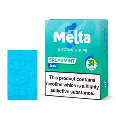 Melta Spearmint Nicotine Strips