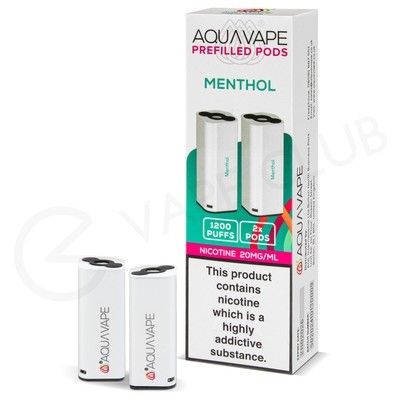 Menthol Aquavape 2in1 Prefilled Pods