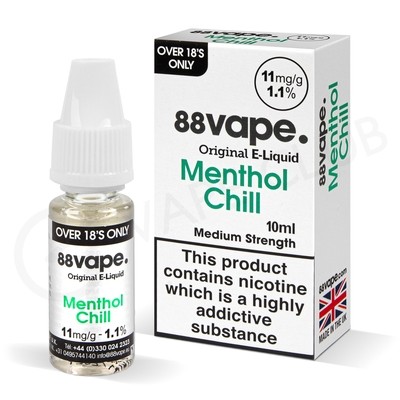 Menthol Chill E-Liquid by 88Vape