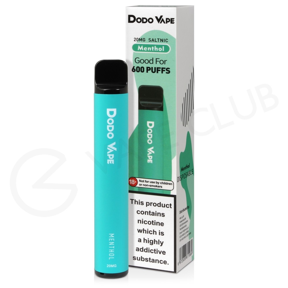 Menthol Dodo Bar 600 Disposable Vape