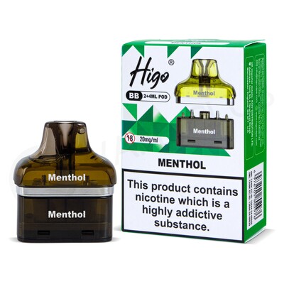 Menthol Higo BB 4000 Refill Pods