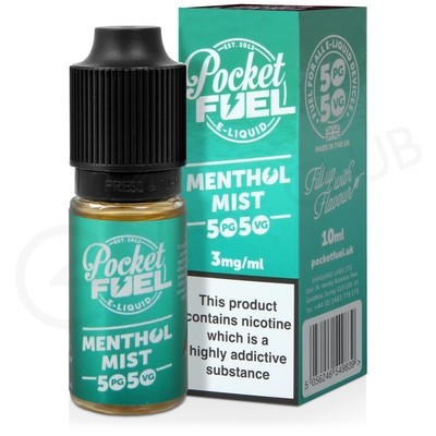 Menthol Mist E-Liquid by Pocket Fuel 50/50