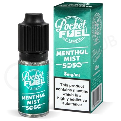 Menthol Mist E-Liquid by Pocket Fuel 50/50