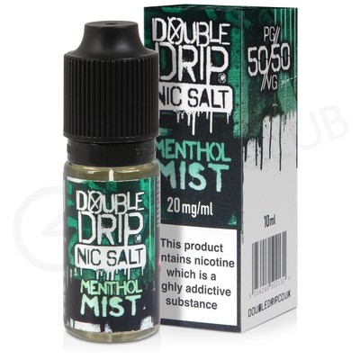 Menthol Mist Nic Salt E-Liquid by Double Drip