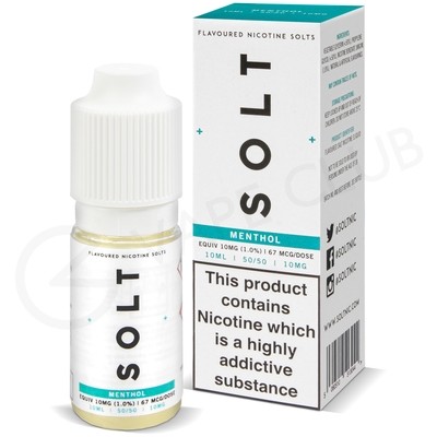 Menthol Nic Salt E-Liquid by Solt