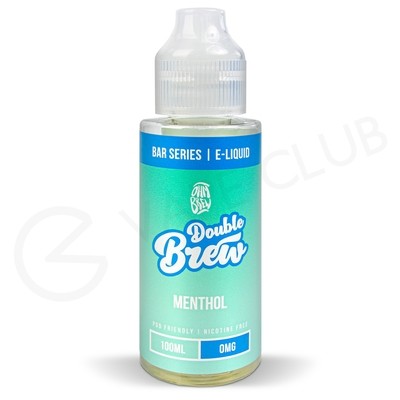 Menthol Shortfill E-Liquid by Double Brew Bar Series 100ml