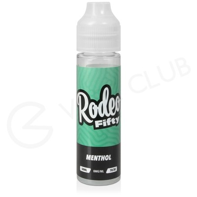Menthol Shortfill E-Liquid by Rodeo Fifty 50ml