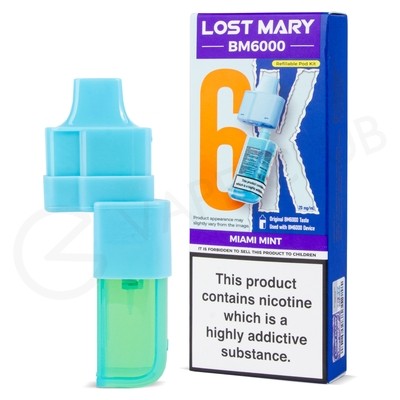Miami Mint Lost Vape BM6000 Refill Pack