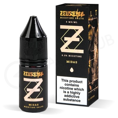 Midas Nic Salt E-Liquid by Zeus Juice