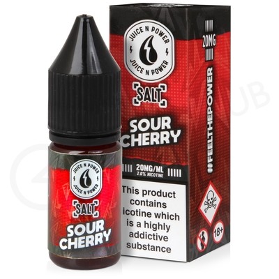 Middle East Sour Cherry Nic Salt E-Liquid by Juice N Power