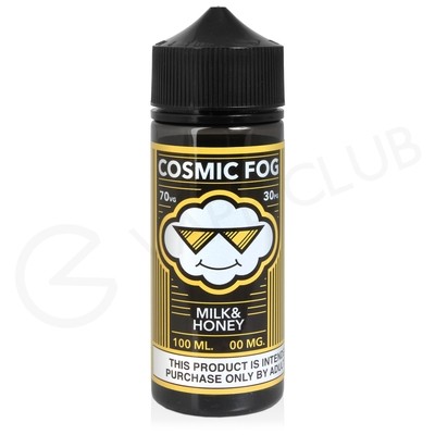 Milk & Honey Shortfill E-Liquid by Cosmic Fog 100ml
