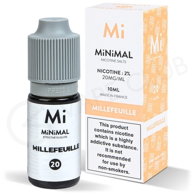 Mille Feuilles Nic Salt E-Liquid by Minimal