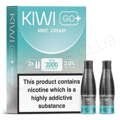 Mint Cream Kiwi Go Plus Prefilled Pods